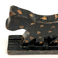 Great Old Folk Art Spotted Dog, Or Is It A Horse?