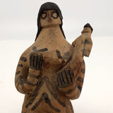 Caraja Terra Cotta Woman and Child Fertility Figure