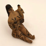 Caraja Terra Cotta Woman and Child Fertility Figure