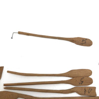 Victor Gordon's Hand-carved Wooden Jackstraws in Double Sided Slide Top Box