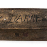 Gorgeous Old Handmade Dominoes Set with Brass Spinners in Original Box