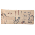 Wayne B. Blouch, Untitled (Man Shoeing Horse)