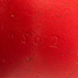 Awesome Old Red Cast Iron FIRE Box