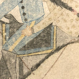 Original Signed Native American Ledger Drawing, Early to Mid 20th Century