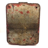 Awesome Old Red Cast Iron FIRE Box