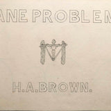 H.A Brown's c. 1940s Ink + Watercolor "Planes Problems and "Elements of Drawing" Set of 43 Plates