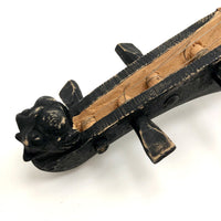 Four String Handmade Black Cat Toy Guitar