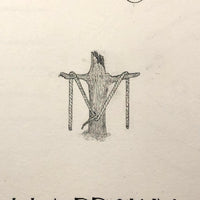 H.A Brown's c. 1940s Ink + Watercolor "Planes Problems and "Elements of Drawing" Set of 43 Plates