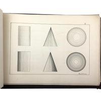 H.A Brown's c. 1940s Ink + Watercolor "Planes Problems and "Elements of Drawing" Set of 43 Plates