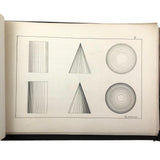 H.A Brown's c. 1940s Ink + Watercolor "Planes Problems and "Elements of Drawing" Set of 43 Plates