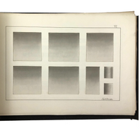 H.A Brown's c. 1940s Ink + Watercolor "Planes Problems and "Elements of Drawing" Set of 43 Plates