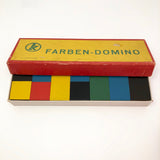 Mertens-Kunst "Farben-Domino" Mid-Century Color Dominoes