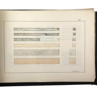 H.A Brown's c. 1940s Ink + Watercolor "Planes Problems and "Elements of Drawing" Set of 43 Plates