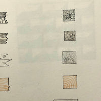 H.A Brown's c. 1940s Ink + Watercolor "Planes Problems and "Elements of Drawing" Set of 43 Plates