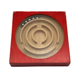 Classic Naef Spiel Labyrinth Dexterity Game - Red, Vintage