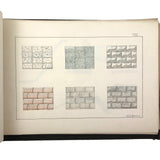H.A Brown's c. 1940s Ink + Watercolor "Planes Problems and "Elements of Drawing" Set of 43 Plates