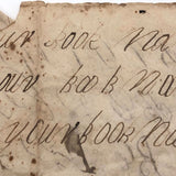 Mind Your Book Nancy with Alphabet on Reverse (and Poultry Poundage)