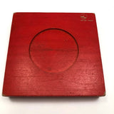 Classic Naef Spiel Labyrinth Dexterity Game - Red, Vintage