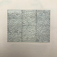 H.A Brown's c. 1940s Ink + Watercolor "Planes Problems and "Elements of Drawing" Set of 43 Plates