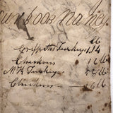 Mind Your Book Nancy with Alphabet on Reverse (and Poultry Poundage)