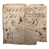 Mind Your Book Nancy with Alphabet on Reverse (and Poultry Poundage)