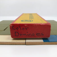 Mertens-Kunst "Farben-Domino" Mid-Century Color Dominoes