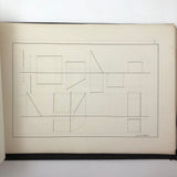 H.A Brown's c. 1940s Ink + Watercolor "Planes Problems and "Elements of Drawing" Set of 43 Plates