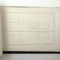 H.A Brown's c. 1940s Ink + Watercolor "Planes Problems and "Elements of Drawing" Set of 43 Plates