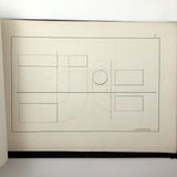 H.A Brown's c. 1940s Ink + Watercolor "Planes Problems and "Elements of Drawing" Set of 43 Plates