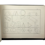 H.A Brown's c. 1940s Ink + Watercolor "Planes Problems and "Elements of Drawing" Set of 43 Plates