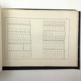 H.A Brown's c. 1940s Ink + Watercolor "Planes Problems and "Elements of Drawing" Set of 43 Plates