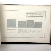 H.A Brown's c. 1940s Ink + Watercolor "Planes Problems and "Elements of Drawing" Set of 43 Plates