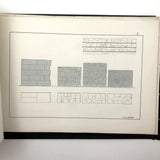 H.A Brown's c. 1940s Ink + Watercolor "Planes Problems and "Elements of Drawing" Set of 43 Plates