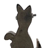 Old Wood and Steel Kangaroo Toy Mold