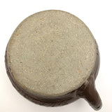 Brown Glazed Stoneware Puzzle Jug