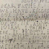 Dear Father From Your Loving Dortter Rebecca Hand-written Letter, 1857