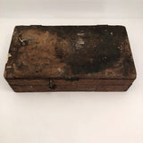 Irvin Augur Bit Company Wooden Box with Center Stem Bits
