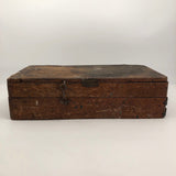 Irvin Augur Bit Company Wooden Box with Center Stem Bits