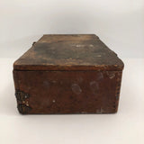 Irvin Augur Bit Company Wooden Box with Center Stem Bits