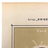 Total Solar Eclipse Austrian Journal of Popular Astronomy Bookplate,  c. 1876