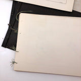 H.A Brown's c. 1940s Ink + Watercolor "Planes Problems and "Elements of Drawing" Set of 43 Plates