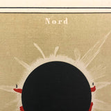 Total Solar Eclipse Austrian Journal of Popular Astronomy Bookplate,  c. 1876