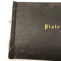 H.A Brown's c. 1940s Ink + Watercolor "Planes Problems and "Elements of Drawing" Set of 43 Plates