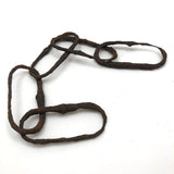 Two Beautifully Eroded Hand-forged Chains - Sold Individually