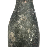 Fire Transformed Old Glass Bottle with Amazing Surface