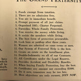 Here's the Point! 1927 Grand Fraternity Promo Booklets with Needles!