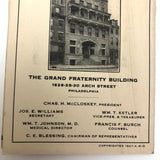 Here's the Point! 1927 Grand Fraternity Promo Booklets with Needles!