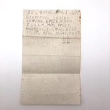 Dear Father From Your Loving Dortter Rebecca Hand-written Letter, 1857