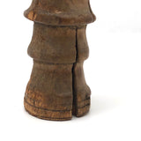 Wonderful Old Carved Figure, Presumed Very Early Bedpost Doll