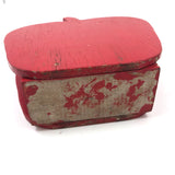 Cheery Red Apple Handmade Napkin Holder